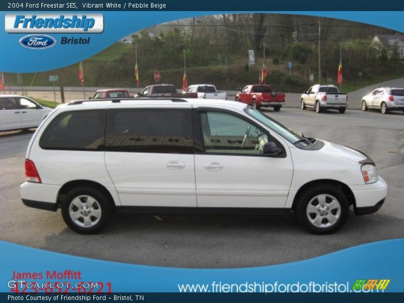 Vibrant White / Pebble Beige 2004 Ford Freestar SES