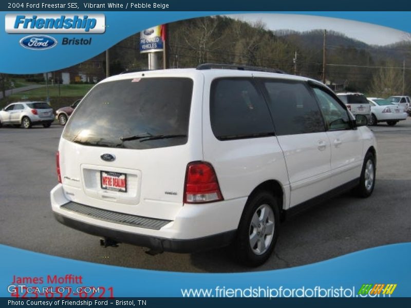 Vibrant White / Pebble Beige 2004 Ford Freestar SES