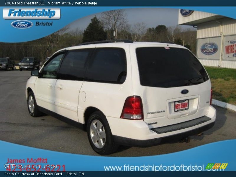 Vibrant White / Pebble Beige 2004 Ford Freestar SES