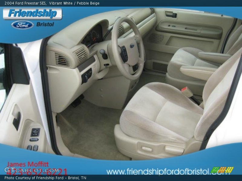 Vibrant White / Pebble Beige 2004 Ford Freestar SES