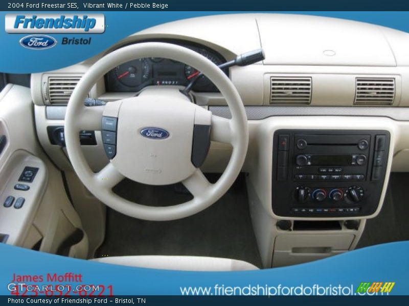 Vibrant White / Pebble Beige 2004 Ford Freestar SES