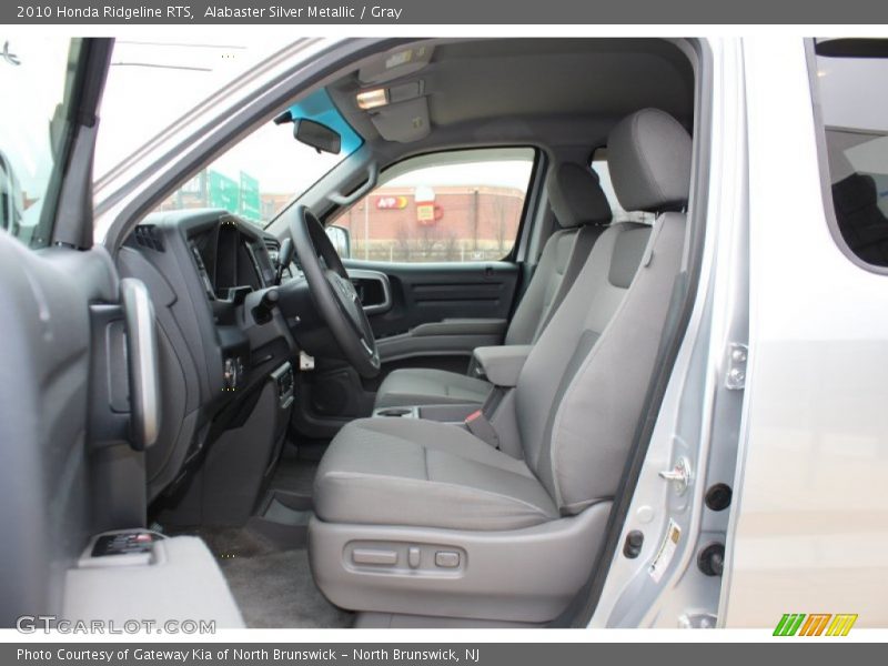  2010 Ridgeline RTS Gray Interior