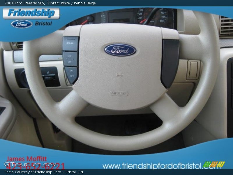 Vibrant White / Pebble Beige 2004 Ford Freestar SES
