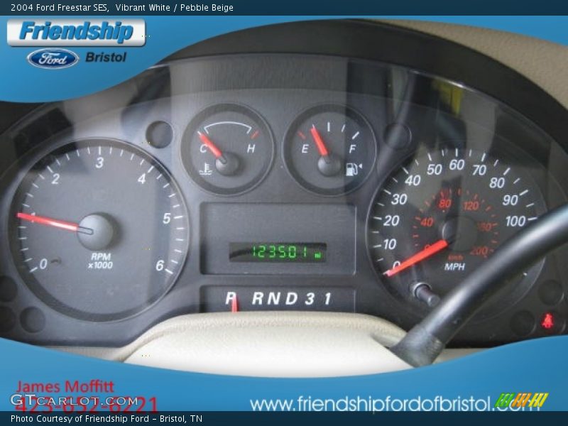 Vibrant White / Pebble Beige 2004 Ford Freestar SES
