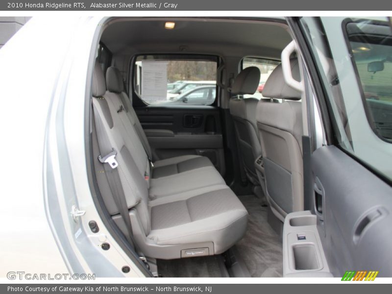 Alabaster Silver Metallic / Gray 2010 Honda Ridgeline RTS