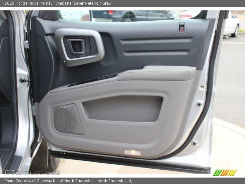 Alabaster Silver Metallic / Gray 2010 Honda Ridgeline RTS