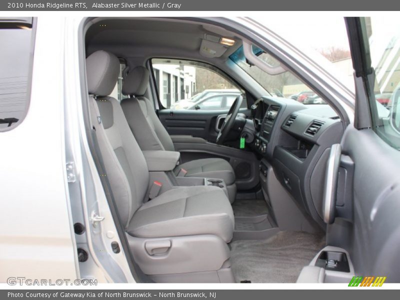 Alabaster Silver Metallic / Gray 2010 Honda Ridgeline RTS