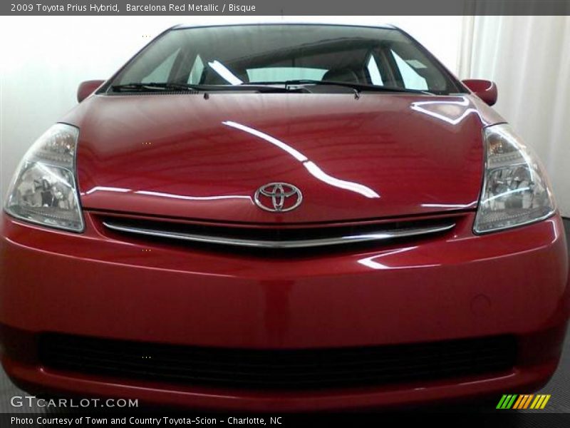 Barcelona Red Metallic / Bisque 2009 Toyota Prius Hybrid