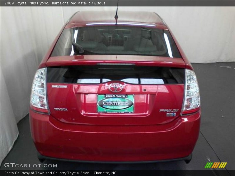 Barcelona Red Metallic / Bisque 2009 Toyota Prius Hybrid