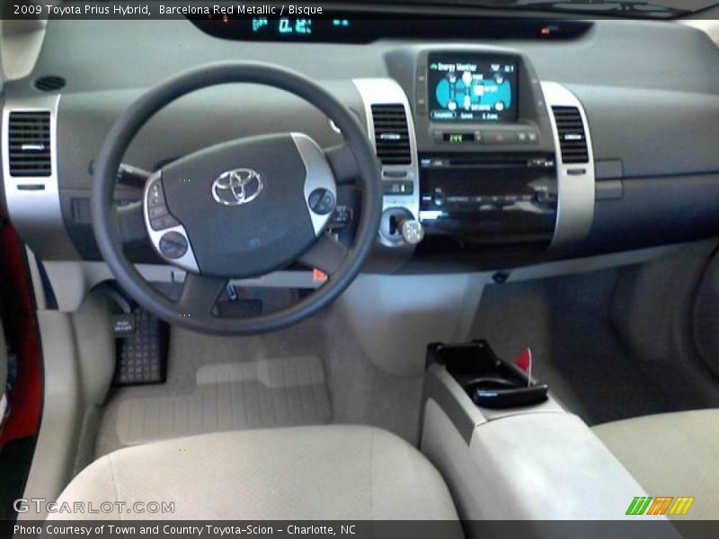 Barcelona Red Metallic / Bisque 2009 Toyota Prius Hybrid