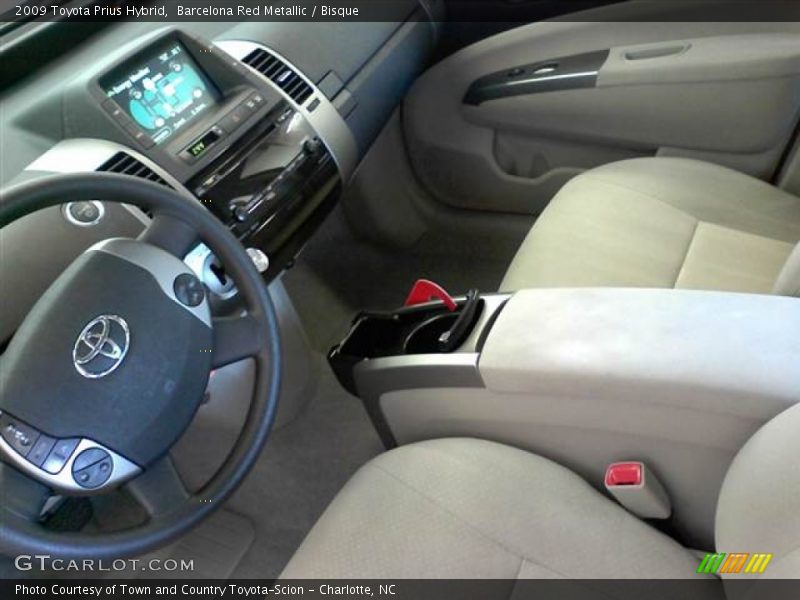 Barcelona Red Metallic / Bisque 2009 Toyota Prius Hybrid