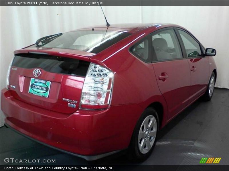 Barcelona Red Metallic / Bisque 2009 Toyota Prius Hybrid