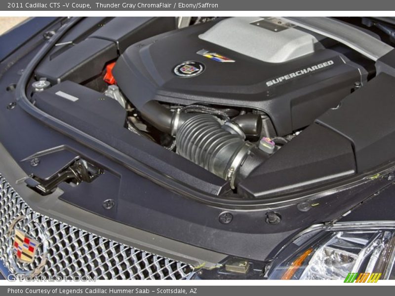  2011 CTS -V Coupe Engine - 6.2 Liter Supercharged OHV 16-Valve V8