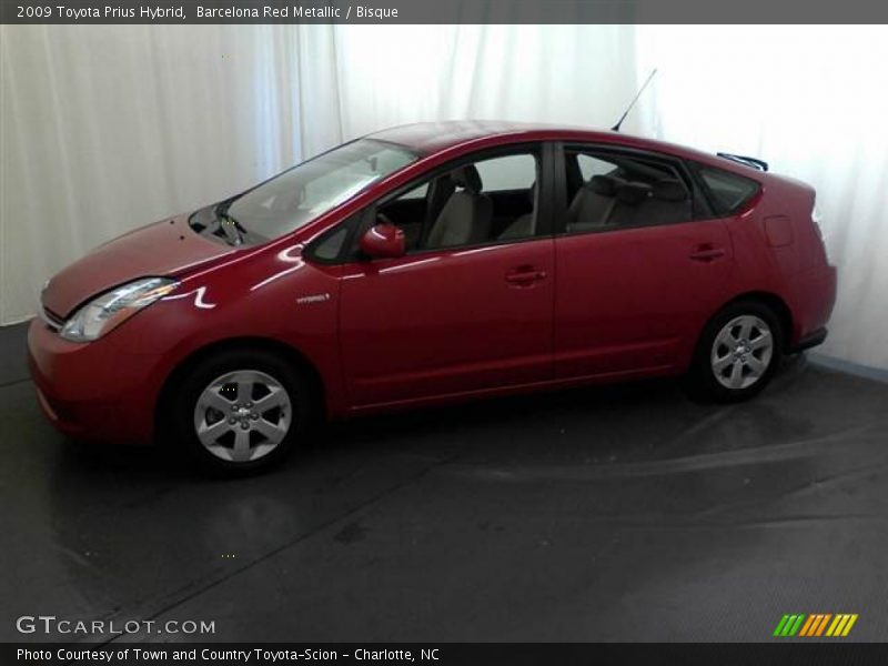 Barcelona Red Metallic / Bisque 2009 Toyota Prius Hybrid