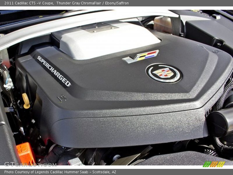  2011 CTS -V Coupe Engine - 6.2 Liter Supercharged OHV 16-Valve V8