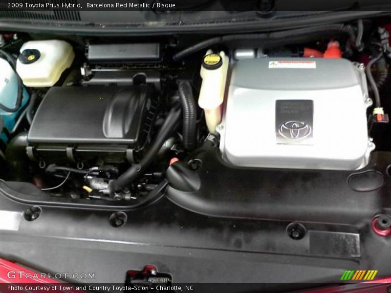 Barcelona Red Metallic / Bisque 2009 Toyota Prius Hybrid