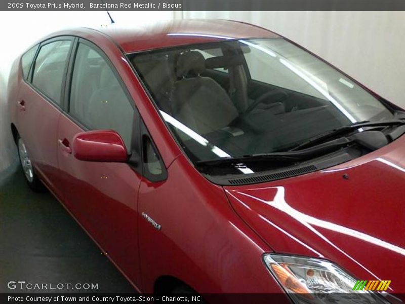 Barcelona Red Metallic / Bisque 2009 Toyota Prius Hybrid