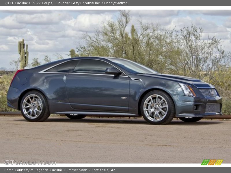  2011 CTS -V Coupe Thunder Gray ChromaFlair