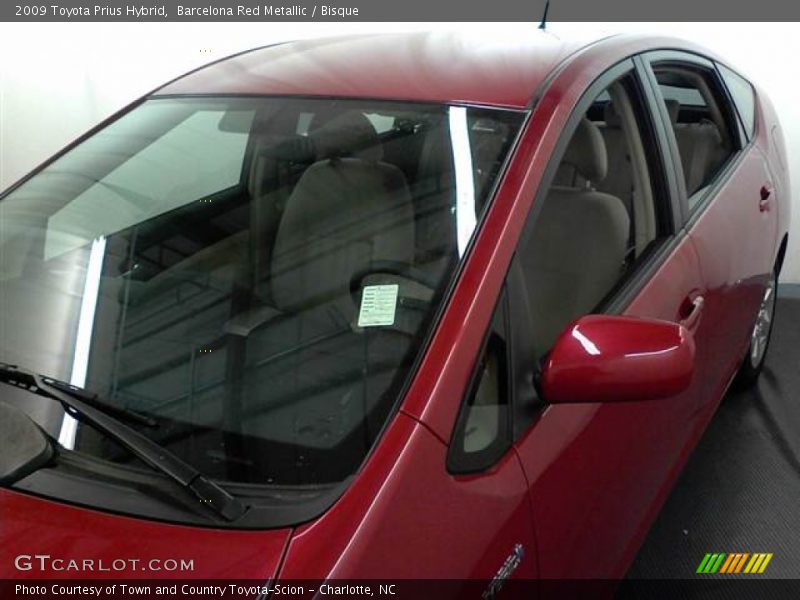 Barcelona Red Metallic / Bisque 2009 Toyota Prius Hybrid