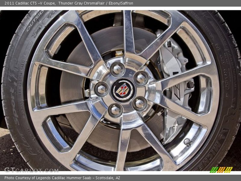  2011 CTS -V Coupe Wheel