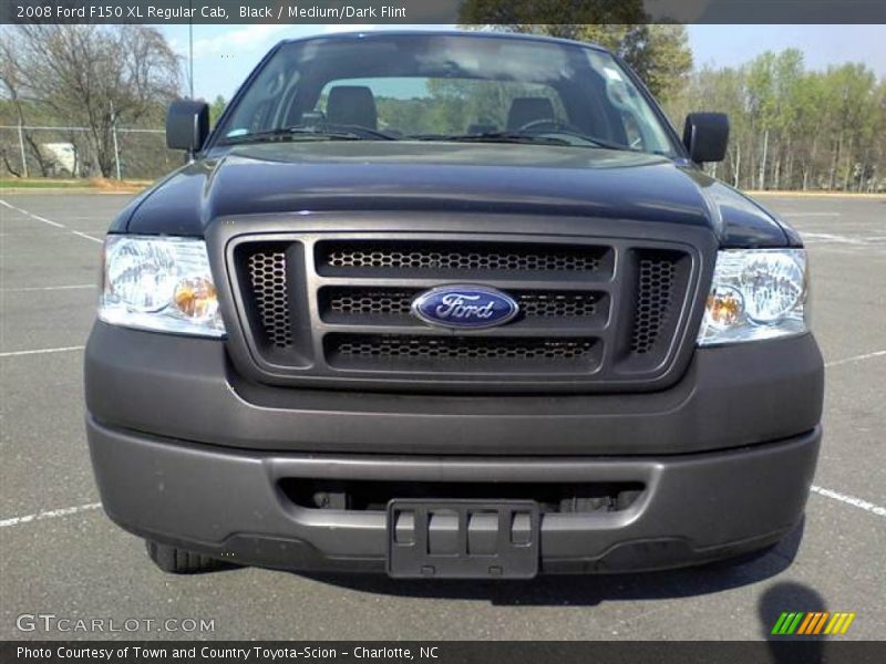 Black / Medium/Dark Flint 2008 Ford F150 XL Regular Cab