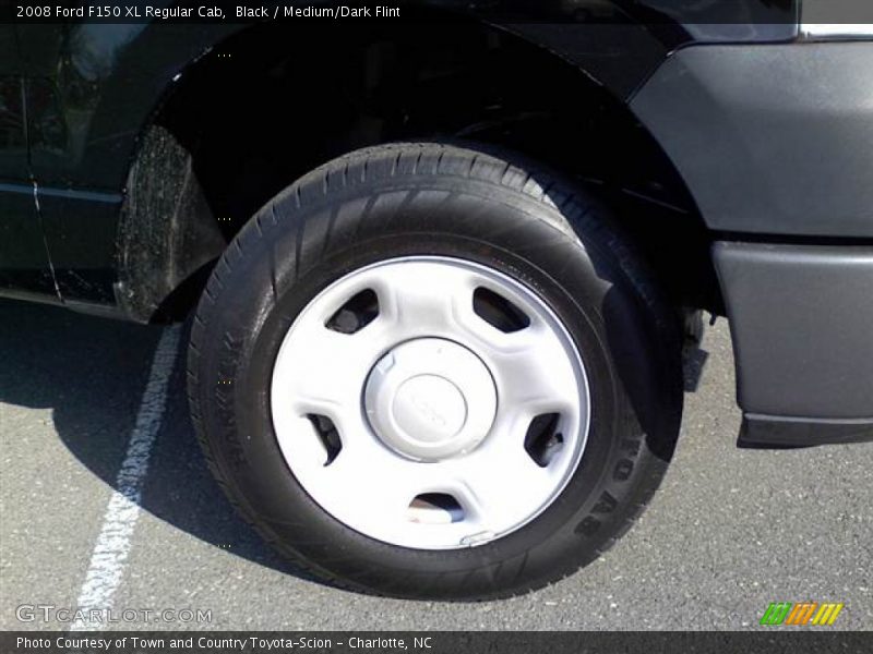 Black / Medium/Dark Flint 2008 Ford F150 XL Regular Cab