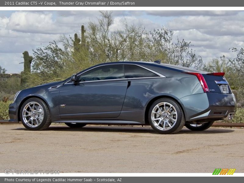  2011 CTS -V Coupe Thunder Gray ChromaFlair