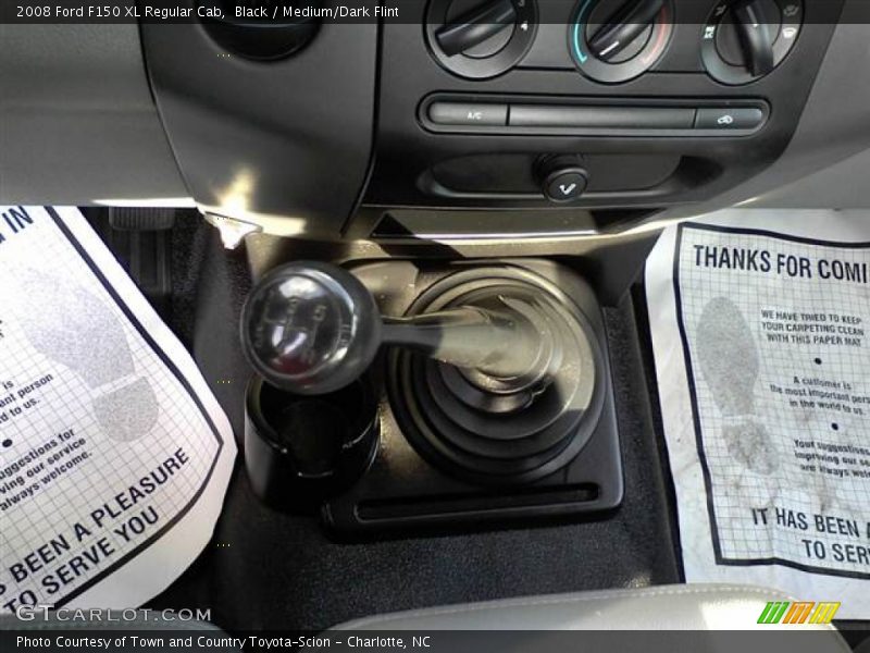 Black / Medium/Dark Flint 2008 Ford F150 XL Regular Cab