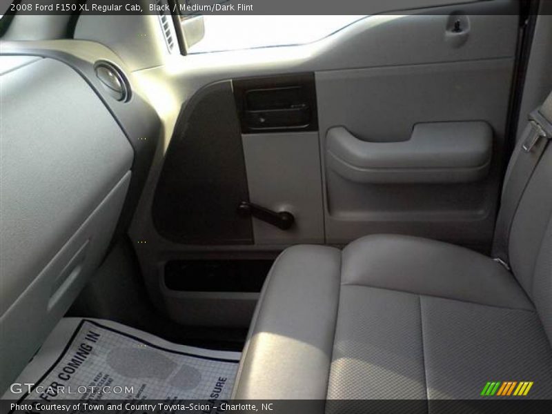 Black / Medium/Dark Flint 2008 Ford F150 XL Regular Cab