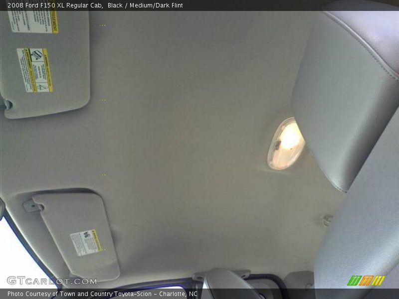 Black / Medium/Dark Flint 2008 Ford F150 XL Regular Cab