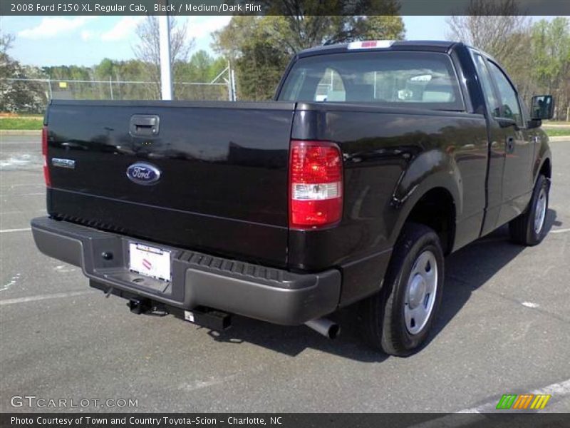 Black / Medium/Dark Flint 2008 Ford F150 XL Regular Cab