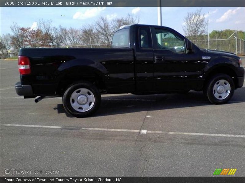 Black / Medium/Dark Flint 2008 Ford F150 XL Regular Cab