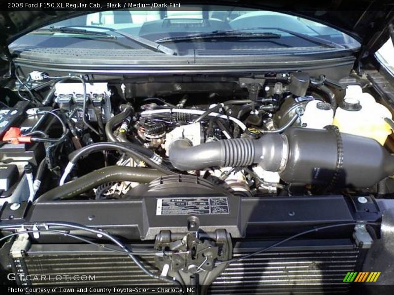 Black / Medium/Dark Flint 2008 Ford F150 XL Regular Cab