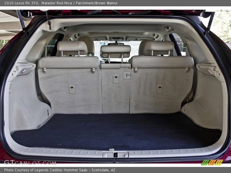 Matador Red Mica / Parchment/Brown Walnut 2010 Lexus RX 350