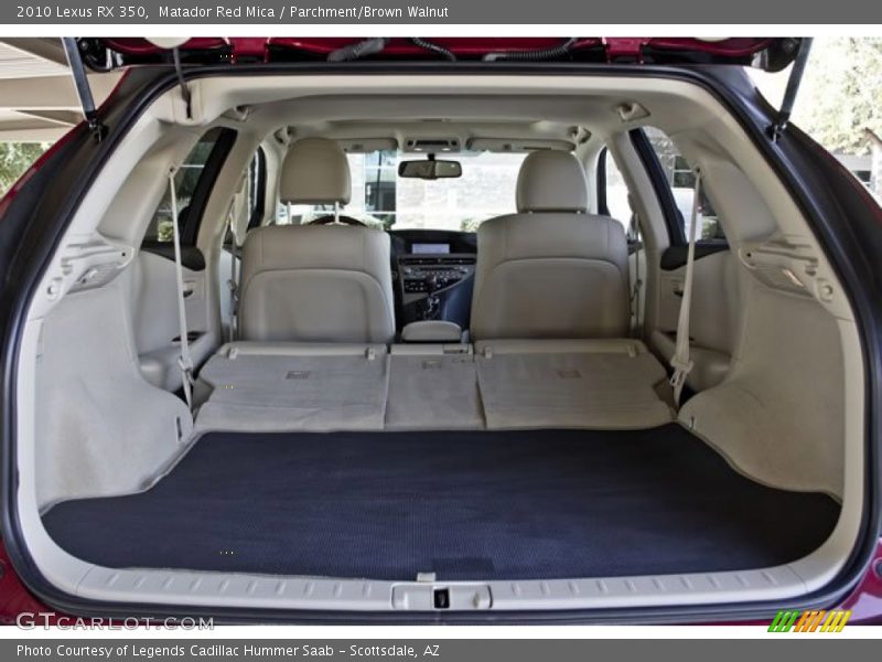 Matador Red Mica / Parchment/Brown Walnut 2010 Lexus RX 350