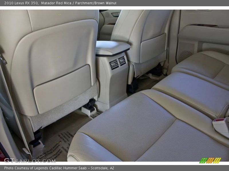 Matador Red Mica / Parchment/Brown Walnut 2010 Lexus RX 350