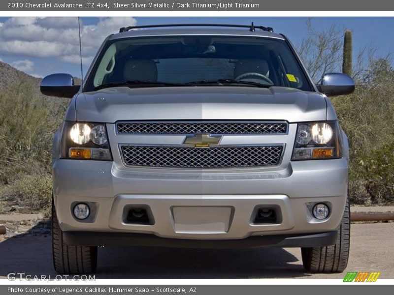 Sheer Silver Metallic / Dark Titanium/Light Titanium 2010 Chevrolet Avalanche LTZ 4x4
