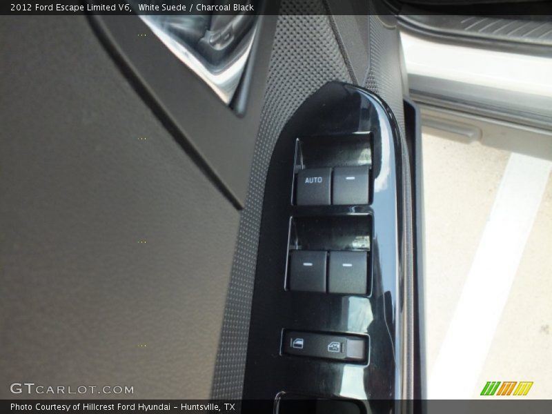 White Suede / Charcoal Black 2012 Ford Escape Limited V6