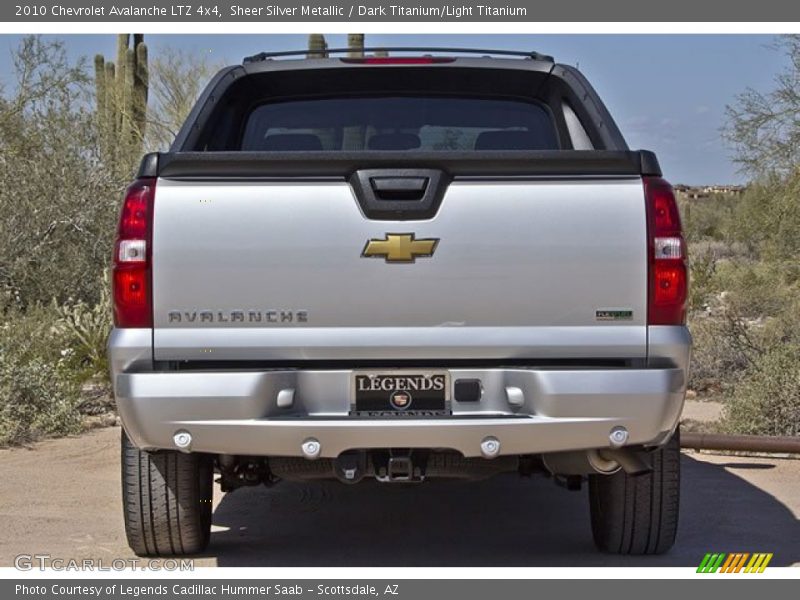Sheer Silver Metallic / Dark Titanium/Light Titanium 2010 Chevrolet Avalanche LTZ 4x4