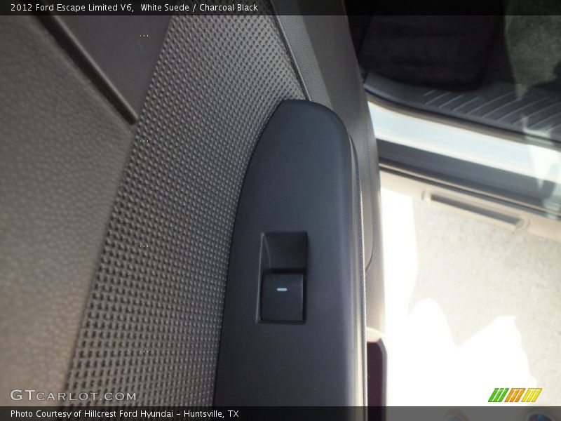 White Suede / Charcoal Black 2012 Ford Escape Limited V6