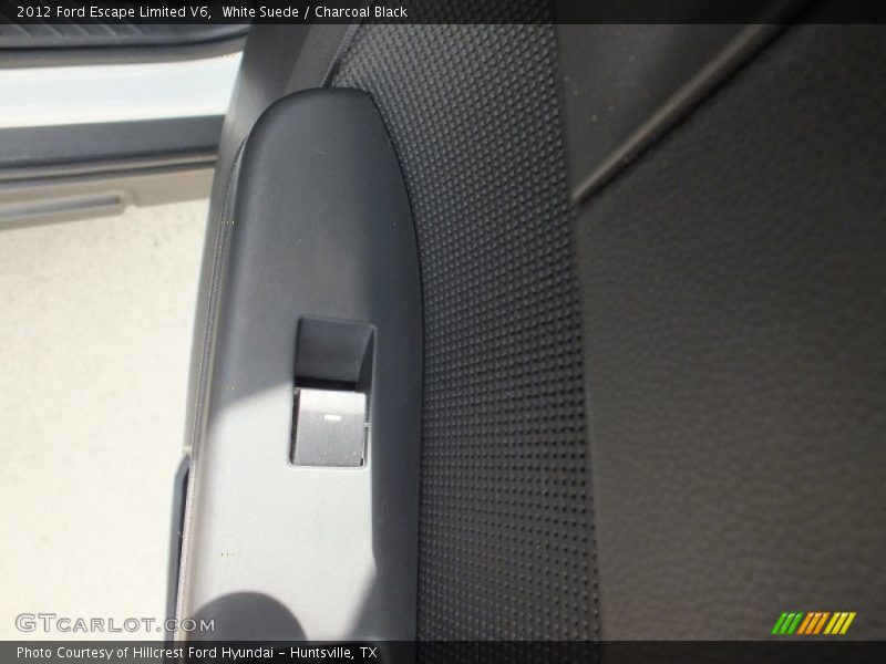 White Suede / Charcoal Black 2012 Ford Escape Limited V6