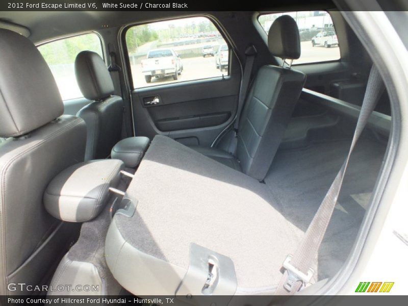 White Suede / Charcoal Black 2012 Ford Escape Limited V6