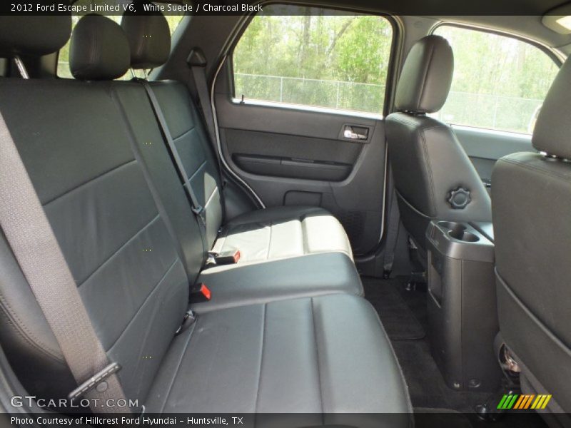 White Suede / Charcoal Black 2012 Ford Escape Limited V6