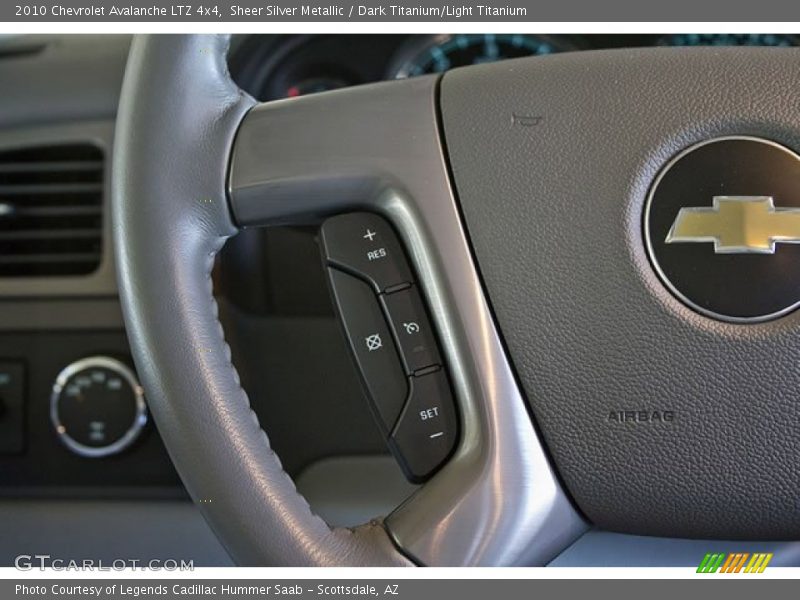 Sheer Silver Metallic / Dark Titanium/Light Titanium 2010 Chevrolet Avalanche LTZ 4x4