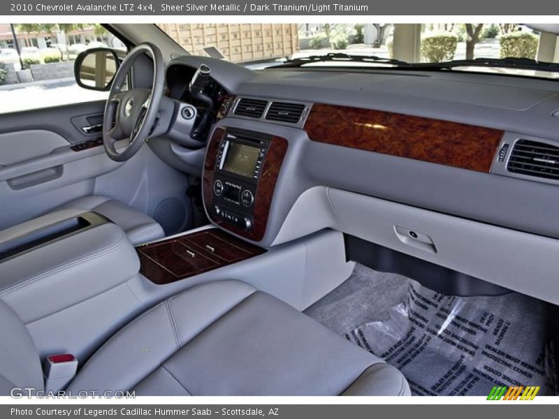 Sheer Silver Metallic / Dark Titanium/Light Titanium 2010 Chevrolet Avalanche LTZ 4x4