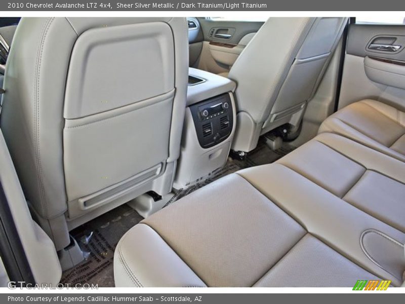 Rear Seat of 2010 Avalanche LTZ 4x4