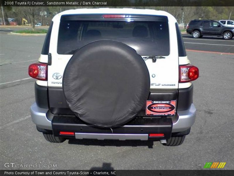 Sandstorm Metallic / Dark Charcoal 2008 Toyota FJ Cruiser