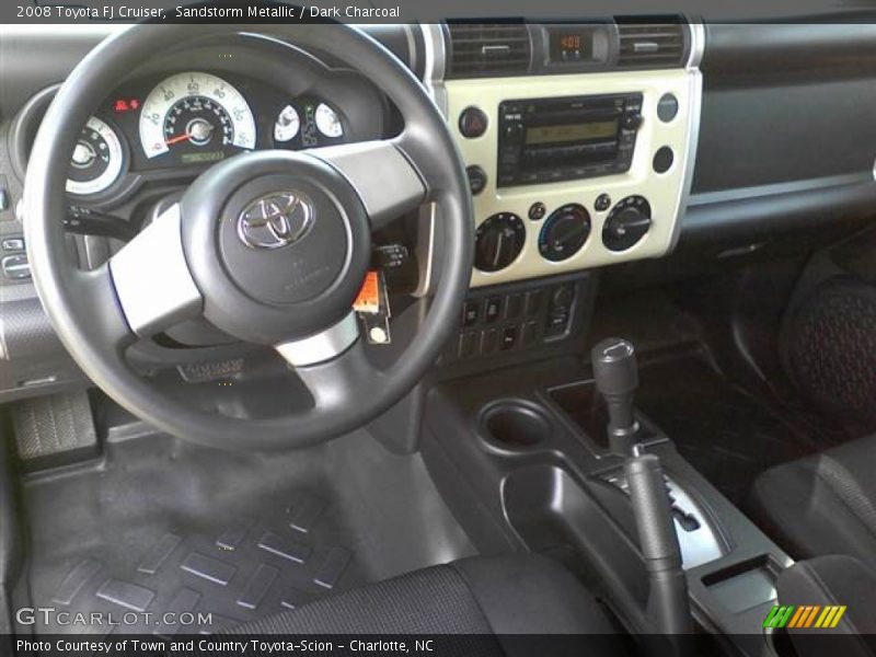 Sandstorm Metallic / Dark Charcoal 2008 Toyota FJ Cruiser