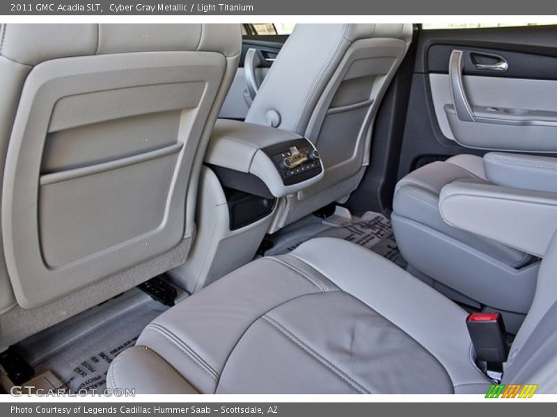 Cyber Gray Metallic / Light Titanium 2011 GMC Acadia SLT