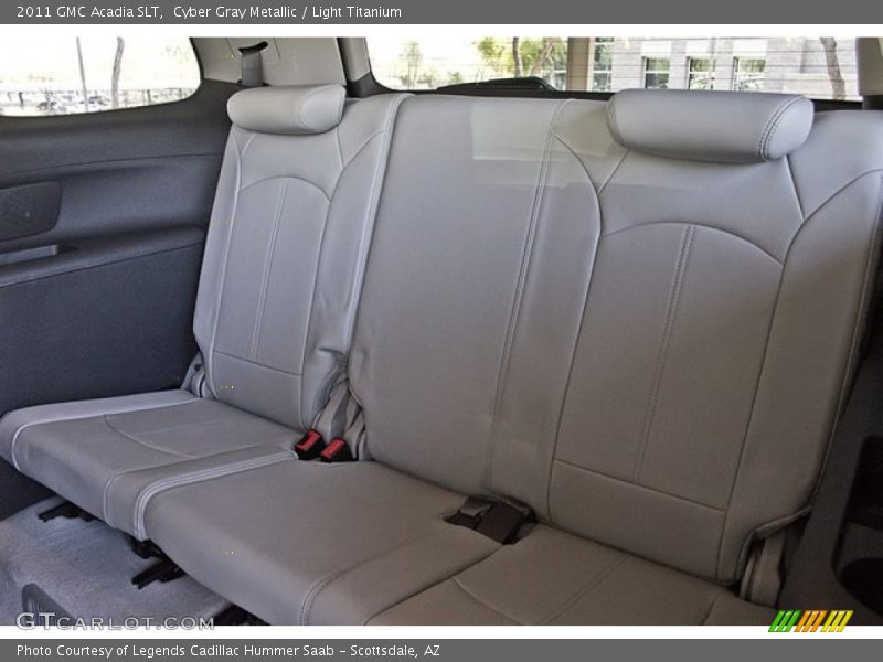 Rear Seat of 2011 Acadia SLT